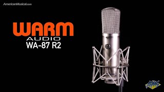 Warm Audio WA87 R2 Microphone  AmericanMusicalcom [upl. by Aihsenek]