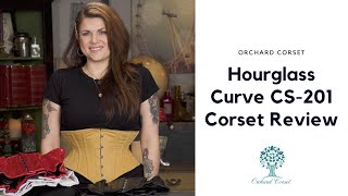 Orchard Corset Product Review Hourglass Curve Underbust Waspie Corset CS201 [upl. by Lirbij882]