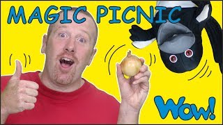 Magic Picnic Food Story for Kids from Steve and Maggie  Free Speaking Wow English TV [upl. by Hansel302]