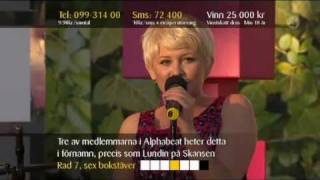 Alphabeat Fascination Live Sommarkrysset 2008 [upl. by Anaugahs219]