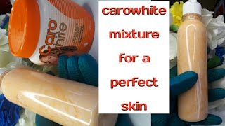 Safest Way to Promix Carowhite Cream For a Flawless Skin•BEAUTY BY BETTY• [upl. by Dlarrej436]