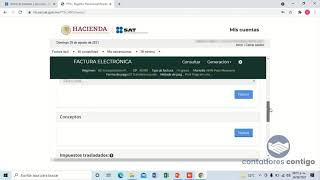 ✅ Cómo Facturar HONORARIOS y Servicios Profesionales  Factura Electronica 33 portal SAT 2021 [upl. by Ahseet303]