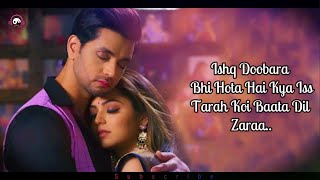 Lyrics  Silsila Badalte Rishton Ka  Title Track Full Song  Duet Version Drashti  Serial Songs [upl. by Agan]