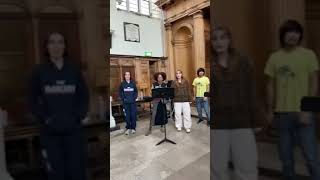 Cambridges Cadenza rehearsing for Edinburgh Fringe [upl. by Viquelia]