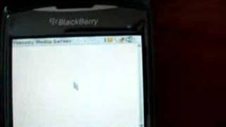 Live Internet TV and Youtube on the Blackberry Curve [upl. by Ohaus90]