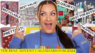 MY TOP 10 ADVENT CALENDARS 2024  All The Details You NEED [upl. by Phia]