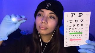 ASMR Fast amp Aggressive EYE EXAM Roleplay EXTREME TINGLES [upl. by Edmead]