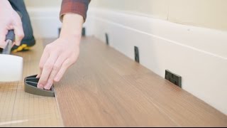 How To Fit Luxury Vinyl Click Flooring [upl. by Korney]