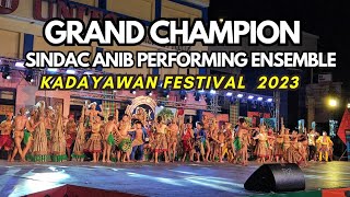 Sindac Anib Performing Ensemble  Kadayawan Festival 2023  Bislig Surigao Del Sur kadayawan2023 [upl. by Eben]