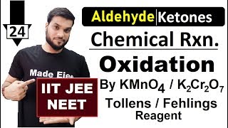 L24 Oxidation of Aldehydes amp Ketones  JEE NEET AIIMS  12th Organic  By A Arora [upl. by Velleman]