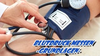 Blutdruck messen Grundlagen  Behandlungspflege  Pflege Kanal [upl. by Arathorn607]