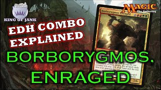 Combo Breakdown Borborygmos Enraged  MTG Combo Explained  EDH Gruul Combo [upl. by Noremak]