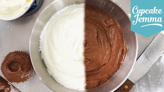 Cream Cheese Icing Masterclass Classic amp Chocolate recipes  Cupcake Jemma [upl. by Anauqahc]