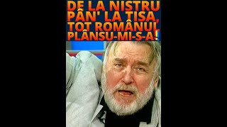 De la Nistru pân la Tisa  tot românul plânsumisa Adrian Păunescu cu cea mai românească Doină [upl. by Llenyl]