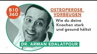 Osteoporose  Alles zur Volkskrankheit im RadioInterview auf Bio360 Teil13 [upl. by Puff]