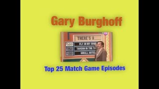 Gary Burghoff Top 25 Episodes of Match Game [upl. by Assilen]