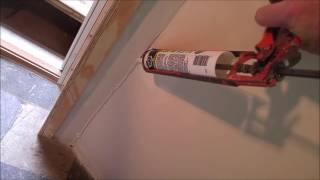 How to Caulk CornersCaulk Finger 1 [upl. by Udale374]