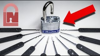 225 How to Pick Your First REAL Lock [upl. by Aracahs]