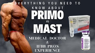 Everything You Need To Know About PRIMOBOLAN amp MASTERON  Medical Doctor amp IFBB Pros Experience [upl. by Clava75]