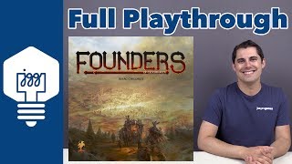 Founders of Gloomhaven Full Playthrough  JonGetsGames [upl. by Araeit]