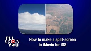 How to make a splitscreen in iMovie for iOS [upl. by Torrence]