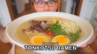 How to cook TONKOTSU RAMEN INSTANT POT RECIPE [upl. by Ethben]