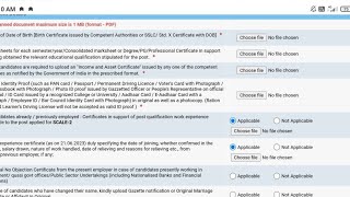 How to Upload Documents in Govt Job  IBPS PO  RRB PO SO  NOC  Experience Certificate [upl. by Nylatsyrc]