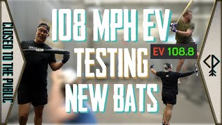 Hitting 108 MPH EV While Testing New Bats  Closed To The Public Ep 15 [upl. by Duntson]