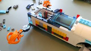 Building Lego City Deep Sea Explorer Submarine SET 60379 PART 2 [upl. by Araldo]