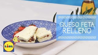 Queso Feta Relleno  Recetas Griegas [upl. by Wenger422]