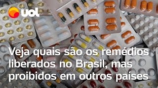 Dipirona Nimesulida Ritalina e mais veja quais são os remédios proibidos em certos países vídeo [upl. by Bernadette841]