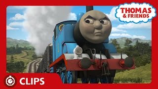 Thomas Tries to Pull the Troublesome Trucks  Clips  Thomas amp Friends [upl. by Kristos]