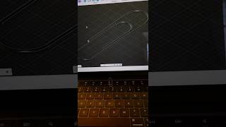 Paper Clip fusion360 shorts [upl. by Erwin341]