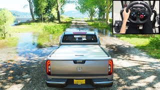 Mercedes XClass  Forza Horizon 4  Logitech g29 gameplay [upl. by Nnave]