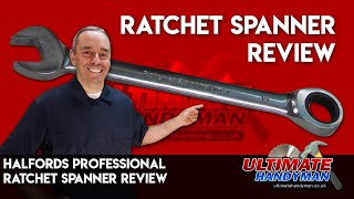 Halfords professional ratchet spanner review [upl. by Ennaus677]