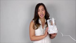 Waterpik Waterflosser demo and review [upl. by Jahn389]