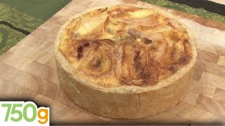 Quiche façon tartiflette  750g [upl. by Mcdermott525]