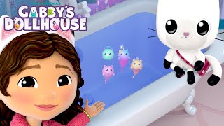 Making New Friends with the itty bitty Kitty Fish 🐠  GABBYS DOLLHOUSE  Netflix [upl. by Ahselaf]