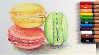 Layering Limited Colored Pencils  REAL TIME Tutorial  Smart Art January 2018 box [upl. by Anilram]