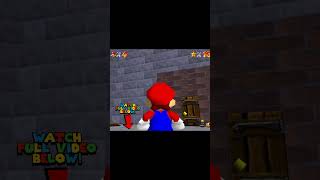 Bowser broke the door  Mario 64 Iceberg Explained  mario64 shorts [upl. by Ahsirpac]