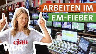 Hinter den Kulissen der FußballEuropameisterschaft bei der Sportschau  neuneinhalb  WDR [upl. by Euh]