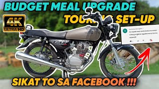 Honda TMX 125 Alpha Touring Setup Quick Review and Guide  Budget Meal Upgrades 💯💯💯 [upl. by Dianuj]