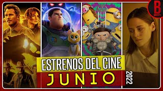 ESTRENOS del CINE JUNIO 2022  Películas que se Estrenan en Junio 2022 [upl. by Sprung123]