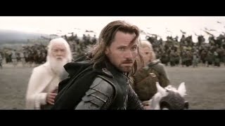 Aragorns Speech At The Black Gate  LOTR  The Return of the King 2003 [upl. by Lokkin]