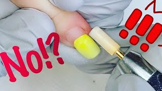 Como Quitarse las uñas Acrilicas con Torno Nail Art Paso a paso Forma1 [upl. by Netsirt]