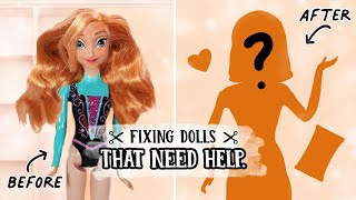 Fixing Dolls That Need Help 4 quotCheetos Annaquot [upl. by Reffotsirhc]