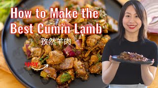 How to Make Spicy Cumin Lamb A Recipe from XinJiang [upl. by Nylatsyrc]