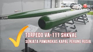 Torpedo VA111 Shkval Monster Laut Andalan Kapal Perang Rusia [upl. by Llevert]