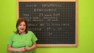 Giochi matematici Kangourou 2019 [upl. by Etnaid]