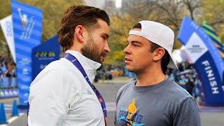 I RACED CODY KO AND IT GOT UGLY NYC MARATHON [upl. by Estele803]